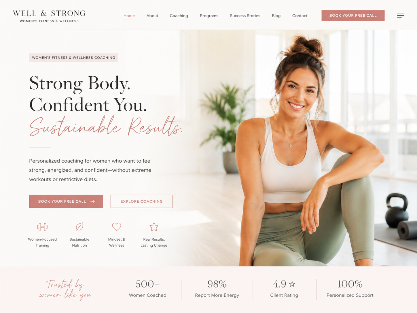 Well & Strong, Women's Fitness & Wellness